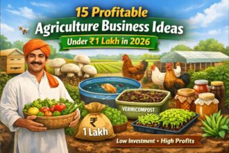 15 Profitable Agriculture Business Ideas Under ₹1 Lakh in 2026