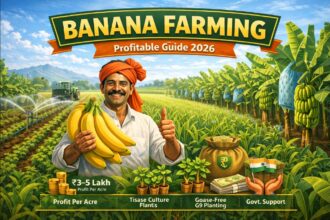 Banana Farming in India Complete Guide to Cost, Profit & Step-by-Step Cultivation (2026)