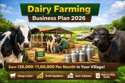 Dairy Farming Business Plan in India 2026
