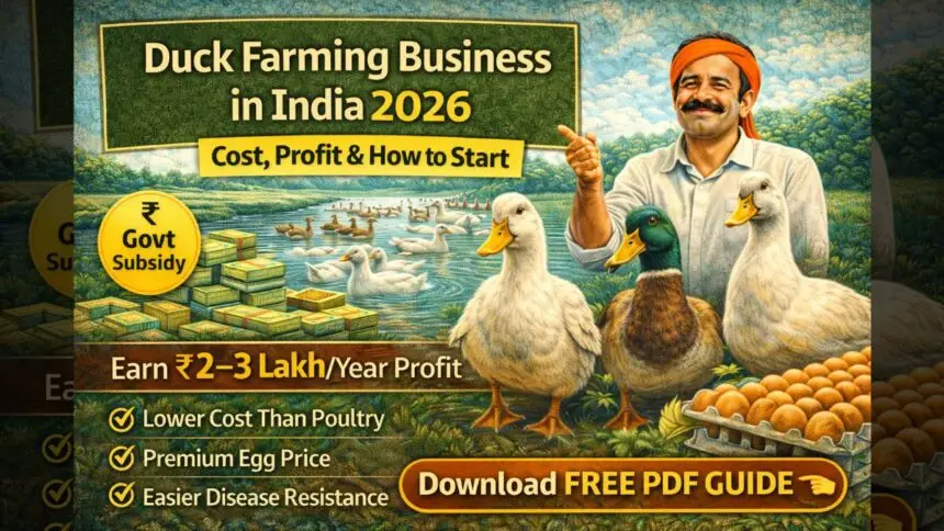 Duck Farming Business in India