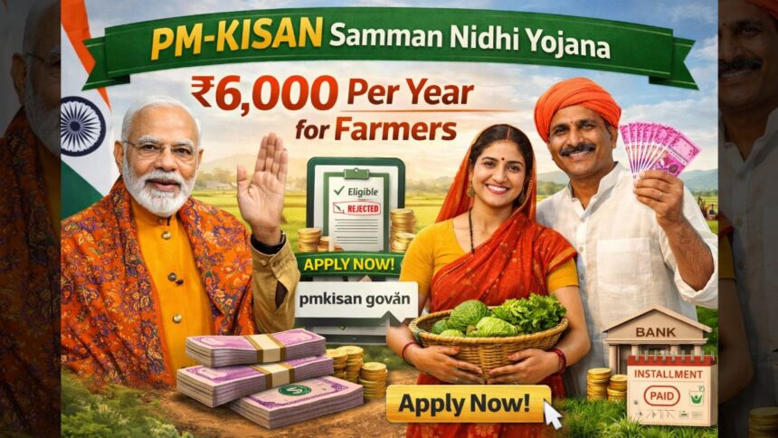 Eligibility, Benefits & How to Apply for PM Kisan Samman Nidhi in 2026