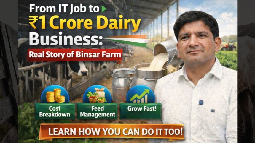 From IT Job to ₹1 Crore Dairy Business