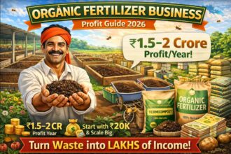 How to Start an Organic Fertilizer Business in India Cost, Profit & Complete Guide (2026)