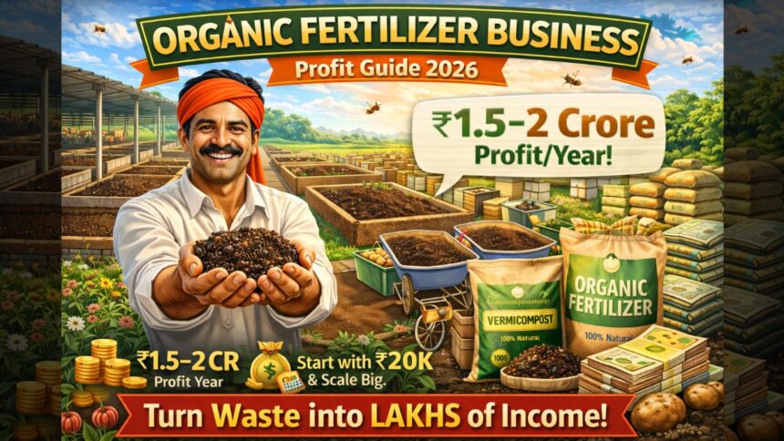 How to Start an Organic Fertilizer Business in India Cost, Profit & Complete Guide (2026)