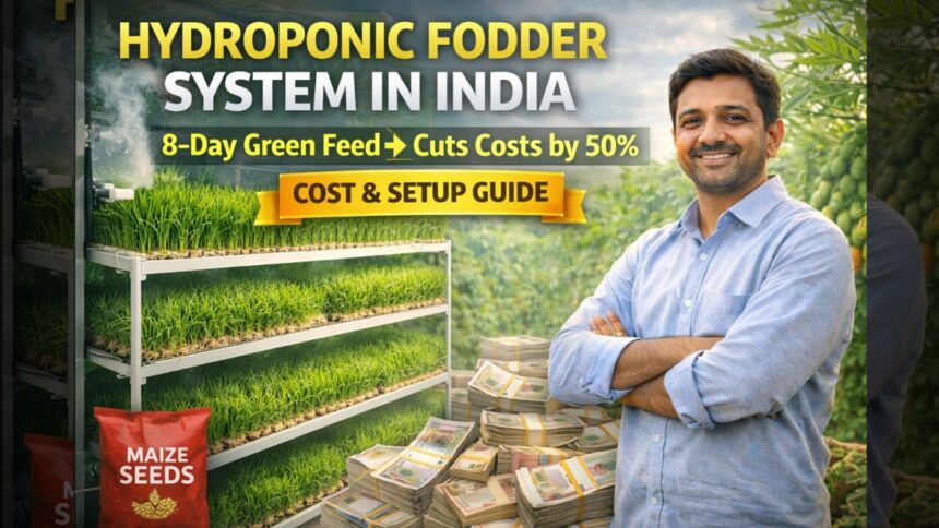 Hydroponic Fodder System in India