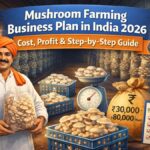 Mushroom Farming Business Plan in India 2026