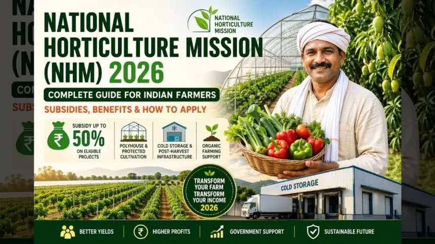 National Horticulture Mission (NHM) 2026