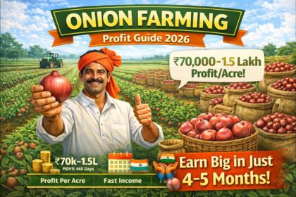 Onion Farming in India 2026