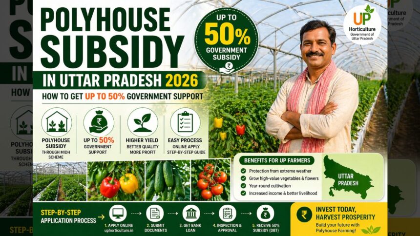 Polyhouse Subsidy in Uttar Pradesh 2026