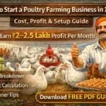 How to Start a Poultry Farming Business in India