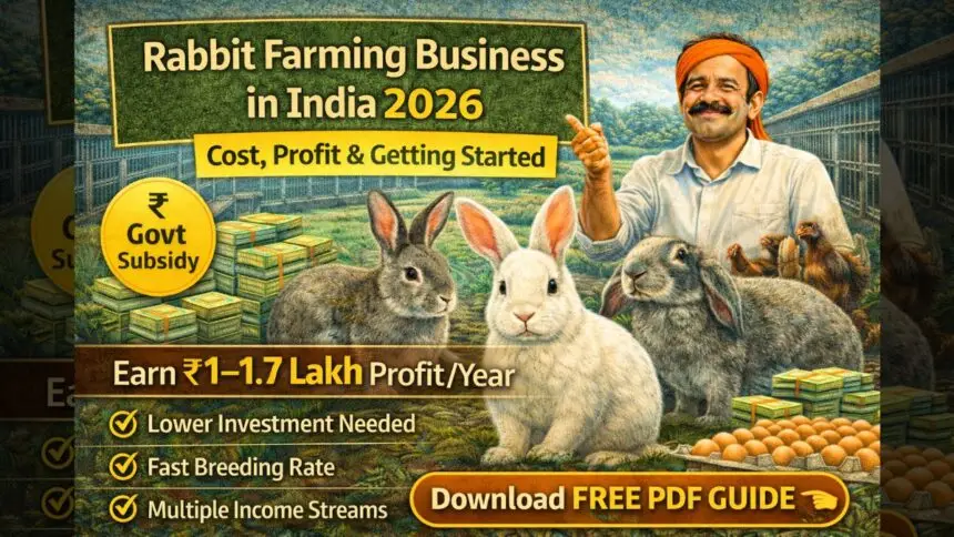 Rabbit Farming Business in India
