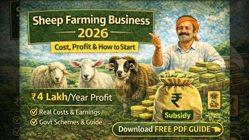 How to Start Sheep Farming Business in India 2026