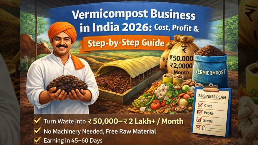Vermicompost Business in India 2026