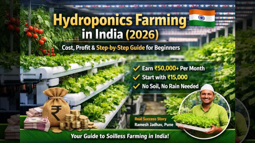 What is Hydroponics Complete Beginner Guide for Indian Farmers (2026)