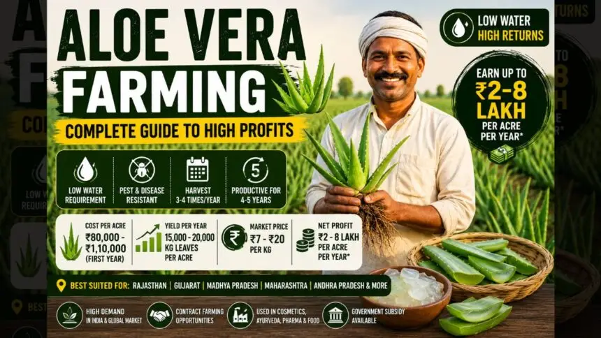 Aloe Vera Farming in India 2026
