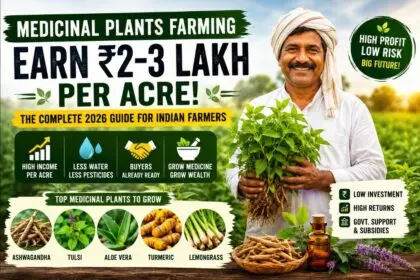 Medicinal Plants Farming in India 2026