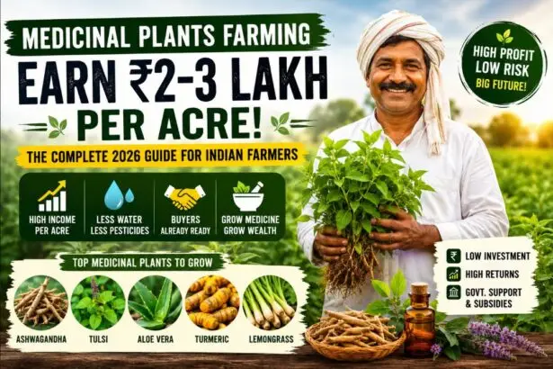 Medicinal Plants Farming in India 2026
