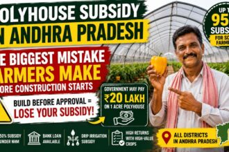 Polyhouse subsidy in Andhra Pradesh
