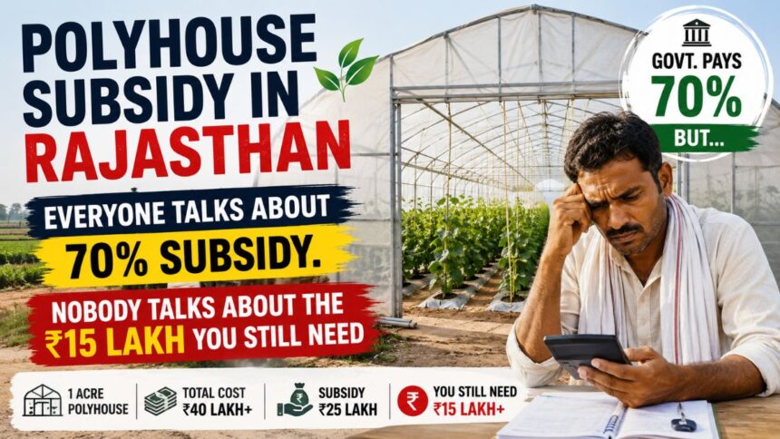 Polyhouse Subsidy in Rajasthan