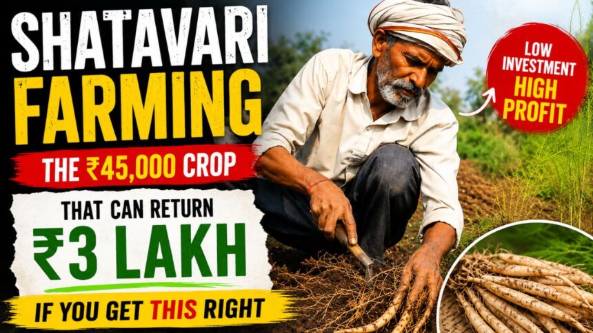 Shatavari farming
