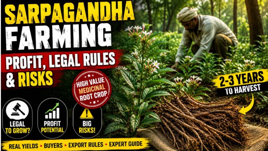 Sarpagandha Farming: 2–3 Years to Harvest, But Who Will Buy the Roots?
