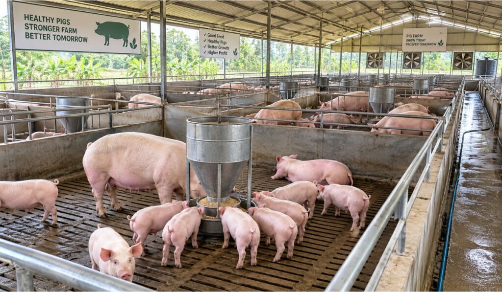 pig farming