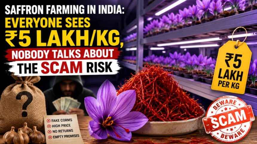 Saffron Farming in India